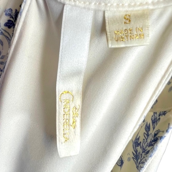 Disney Cinderella Collection Ivory Toile Sleeveless Dress Size S - Picture 5 of 6